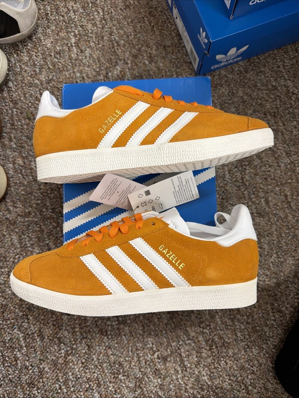 Size 6 - adidas Gazelle Equipment Orange